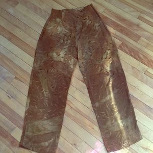 Lovely vintage high-waisted wide-leg trousers